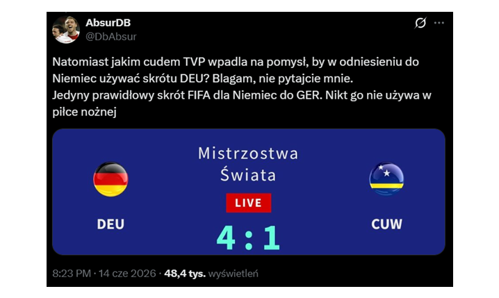 O to do TVP ma problem użytkownik AbsurDB xD